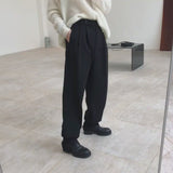 High waist wide leg pants